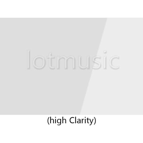 Acoustic Guitar Pickguard Scratch Plate Sheet Blank Material With Adhesive Back Clear Parts Replacement 29.5cm x 18cm x 0.25mm