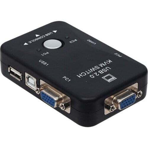 POWERMASTER PM-12690 USB MANUAL 2 PORT KVM SWITCH