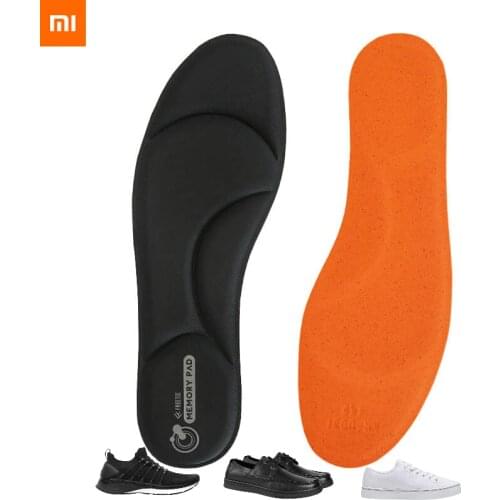 Xiaomi Insoles Mijia Sneakers 4 Shoes Insole Youpin Freetie Cotton Soft Cushioning Pad Fit Breathable Dry Sports Shoes Pad Xiomi