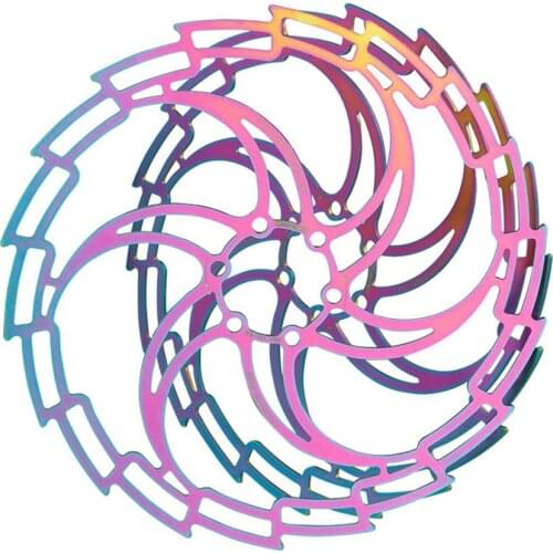 Mountain Bike Bicycle Six Nail Brake Rotor Disc Ultralight 160/180/203mm