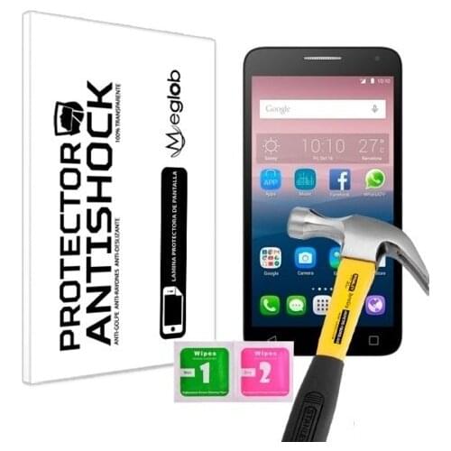 Screen protector Anti-Shock Anti-scratch Anti-Shatter compatible with Alcatel Pop 3 (5)