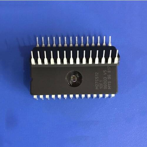 10pcs/lots M27C512-10F1/12F1 15F1 F6 45XF1 80XF1 27C512 M27C512 eprom, Uv 512 KBIT CDIP-28 In Stock