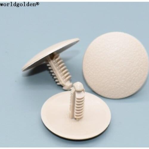 Worldgolden 100pcs auto fasteners Roof Retainer for European Car