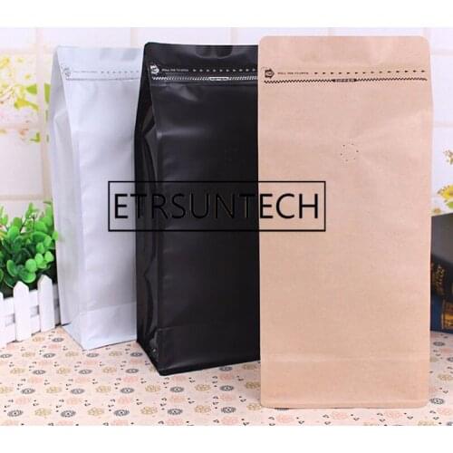 300pcs 14.5x33.5x10cm(5.7x13.1x3.9in) 1kg coffee packaging storage bags seal bag aluminum foil package