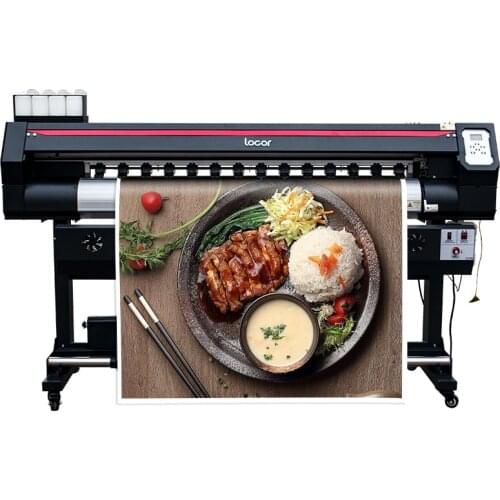 Large vinyl printer Locor easyjet 1801 with 1440 dpi high resolution DX5 head roll to roll wide format digital printing machine