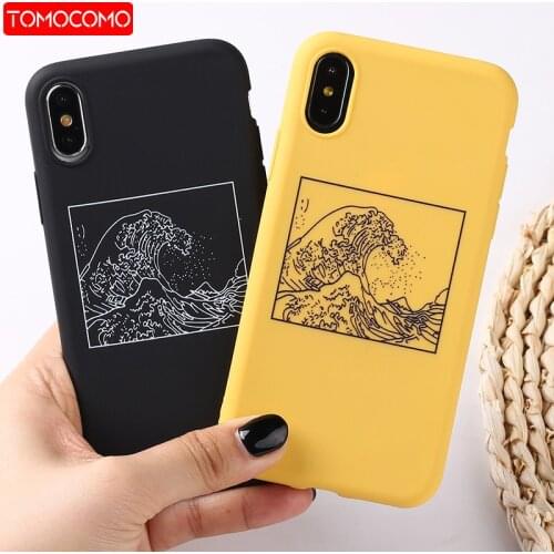 The Great Wave off Kanagawa Back Cover Soft Phone Case Fundas For iPhone 12 Mini 11 Pro Max 7Plus 7 6Plus 6 6S 8 8Plus X XS Max
