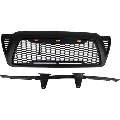 ABS black Mesh Grille Fit for Tacoma 2005 2006 2007 2008 2009 2010 2011