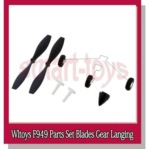 Wltoys F949 Parts Kit F949-009 Propeller Landing Gear for Wltoys F949 Fixed Wing RC Airplanes Aircraft Parts