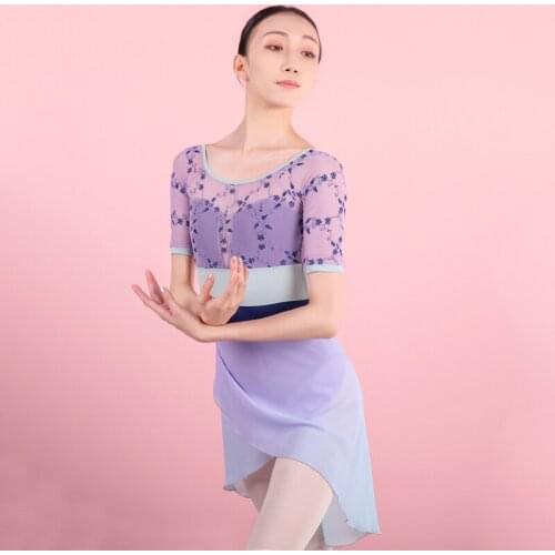 Fairy Gymnastics Leotard Female Ballet Dance Bodysuit Ballerina Outfit Yoga Tights Stage Costume Classical Dancewear JL3506