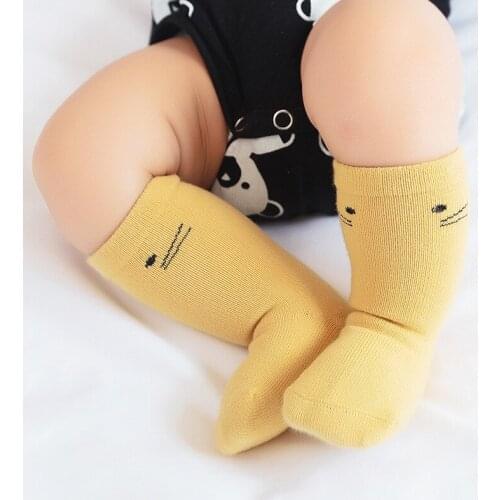 New Cartoon Baby Tights Cute Cat Infant Pantyhose Soft Cotton Newborn Boys Girls Clothes Spring Toddler Stocking