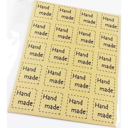 240PCS/Lot DIY Multifunction Square Hand Made seal Sticker for Handmade Products package label