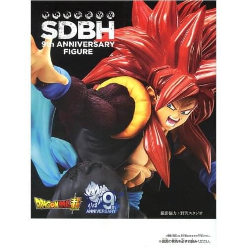 BANDAI Banpresto Original DRAGON BALL Gogeta Figure XENO Anime Model Doll Toys Gifts BP81807