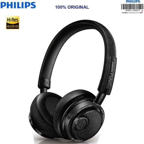 Original Philips Headphone M2BT High Resolution Wireless Bluetooth Headset Hifi Nfc With Mic For Xiaomi Huawei Smartphone