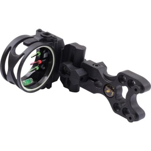 New Archery Compound Bow Sight Tp1430 3 pin With Adjustable Left and Right Hand Universal For Hunting Accessory