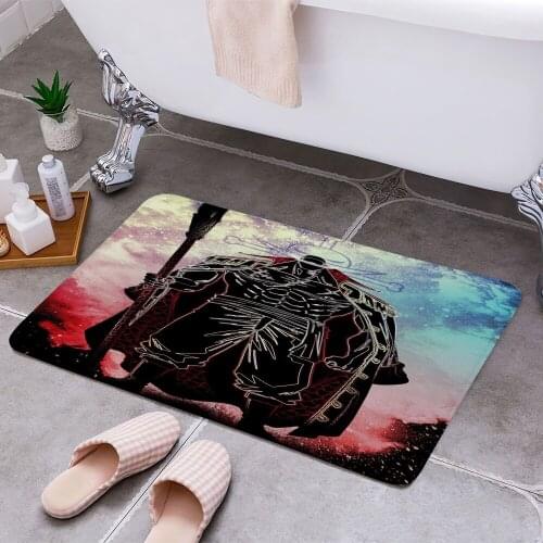 Soul of WhiteBeard Cheaper Anti-slip Modern Area Rugs Living Room Balcony Bathroom Printed Carpet Doormat Hallway Bath Mat