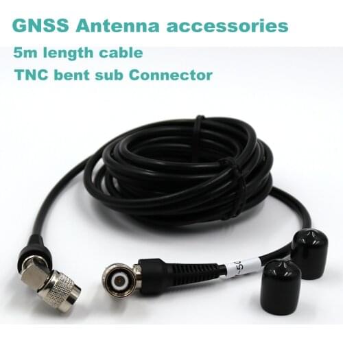 BEITIAN 5 Meter length RF Feeder Cable GNSS antenna Cable GPS antenna bent sub TNC male-TNC male cable,C-5-TNC-W-TNC-W