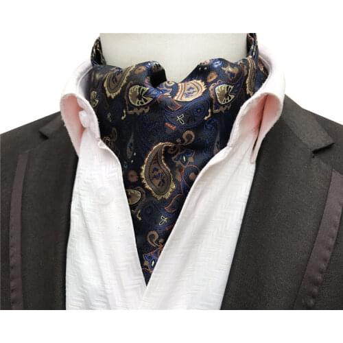 Luxury Men Ascot Wedding Party Formal Cravat Wholesale