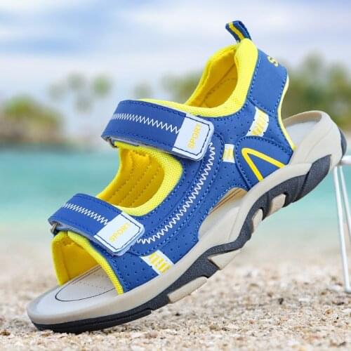 Boys Sandals Children Summer Shoes Beach Boys Slippers Casual Kids Shoes Open Toe Arch Support Sport Sandals Fashion Beach Shoes