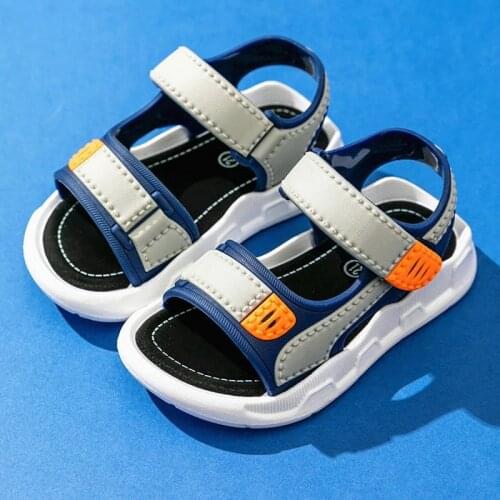 2021 Summer Sandals For Girls Boys Cloth Soft Bottom Children Shoes Non Slip Cute Baby Toddler Shoes Little Kids Beach Sandals