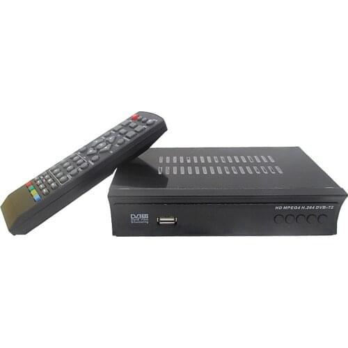 DVB-T2 DVB-T HD Digital Video Broadcasting Terrestrial Receiver Compatible with MPEG-2/MPEG-4 H.264 Set Top Box DVBM2