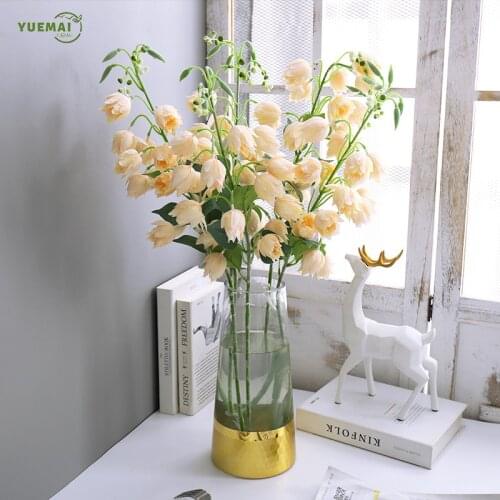 1Pcs Phoenix orchid silk flowers thanksgiving Low price flowers decoration home decoration accessories love gift