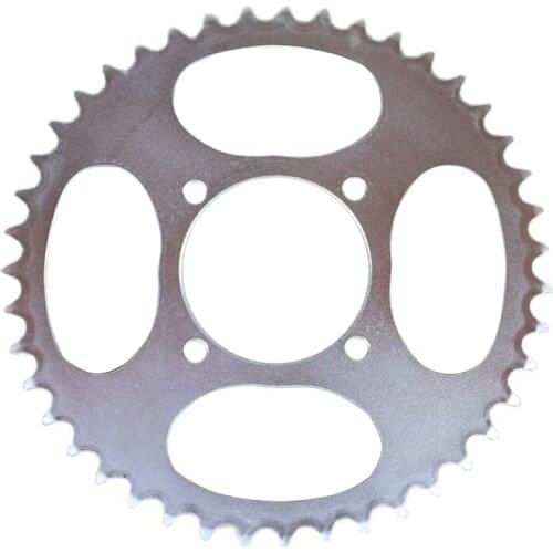 520 43T 76mm rear chain sprocket gear wheel plate fit for ATV Quad Motorcycle