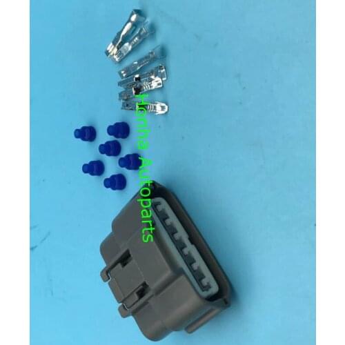Free Shipping high quality 6 pin female waterproof wire harness connector left rear door locking device 6189-0784