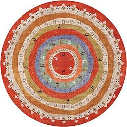 Tapis De Salon Quarto Round Living Room Homestar Carpets Home Nordic Kitchen Floor Mats American Moroccan Bedroom Bedside Rugs