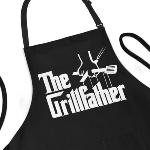Customize Grillfather Apron For Men,Personalized The Apron with Pockets, Cooking Gifts,machine king for festival Fathers Day
