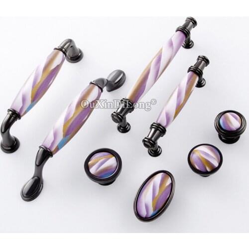 Beauty 10PCS Solid Zinc Alloy Cabinet Door Handles & Knobs Cupboard Wardrobe Closet Drawer Kitchen TV Cabinet Pulls Pens