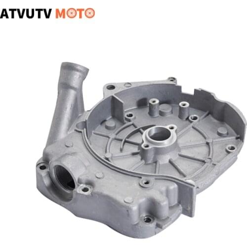 Motorcycle Engine Clutch Cover Stator Right Crankcase Cover For GY6 50cc 125cc 150cc 152QMI 157QMJ 1P52QMI 1P57QMJ Scooter Moped