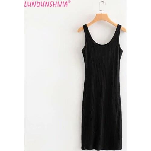Модные трикотажные платья LUNDUNSHIJIA China At AliExpress