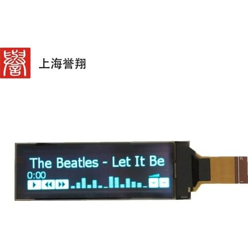 Blue 2.08 Inch OLED Display Module 25664 Dot Matrix Smart Home Medical Equipment Industrial Instrument