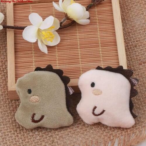 Cartoon Plush Brooch Little Dinosaur Accessories DIY Accessories Doll Decoration