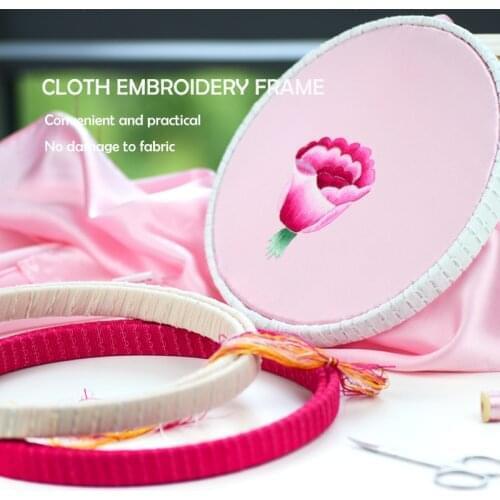 Wrapping cloth DIY Sewing Embroidery Ring Hoop Tool Embroidery Cross Stitch Hoop Frame Ring Round Hoop Craft