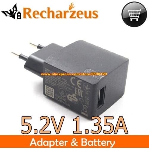 Genuine EU Plug 5.2V 1.35A Acer PA-1070-07 Charger For Acer LIQUID Z630S T04 Asus GOOGLE NEXUS 7 2ND GEN NEXUS 7 Tablet Adapter