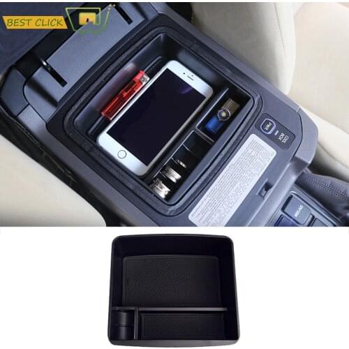 Armrest Storage Box For Toyota Land Cruiser Prado 2004-2016 2017 2018 Center Console Bin Glove Tray Holder Case Car Organizer