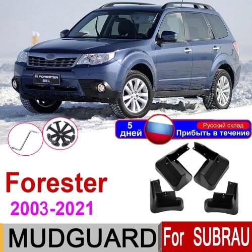 Mudguard For Subaru Forester 2009 SH 2012 2011 2010 2008 2007 Fender Front Rear Mud Flaps Guard Splash Flap Car Accessories