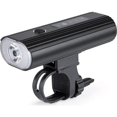 Bike Light Headlight Bicycle Handlebar Front Lamp MTB Rode Cycling USB Rechargeable Flashlight