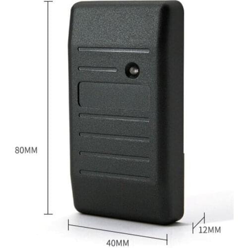 Waterproof 125khz RFID Card Reader Wiegand 26 34 Card Reader LED Indicators RFID EM ID Card Access Control Reader for HID card