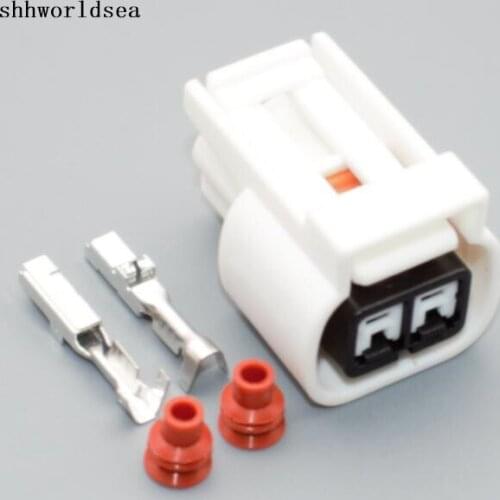 Worldgolden 2/5/30/100set 2.0mm 2pin for Chevrolet Cruze Steering Light Plug auto wire harness waterproof connector