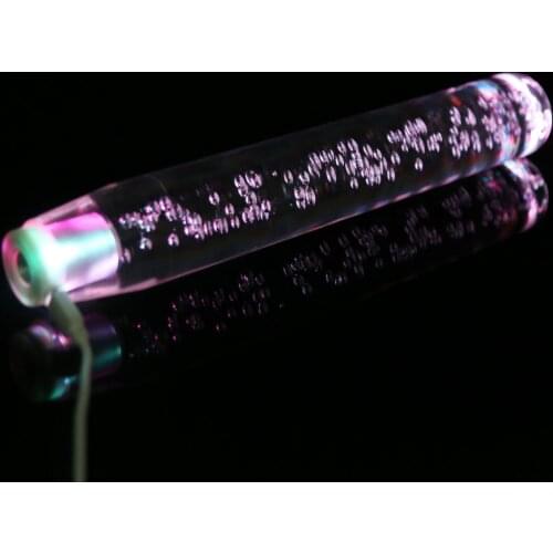 25cm Universal Car Manual Speed Gear Knob er Colourful LED Light