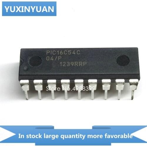 YUXINYUAN 1PCS PIC16C54C04-P PIC16C54C04 PIC 16C54C04-P 16C54C04DIP18 in stock in stock