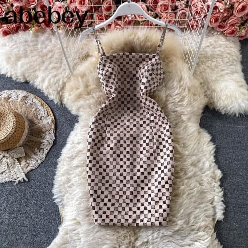 Women Knitted Strap Dress Sexy Sleeveless Slim Pencil Dress Summer Korean Bodycon Streetwear Short Dress