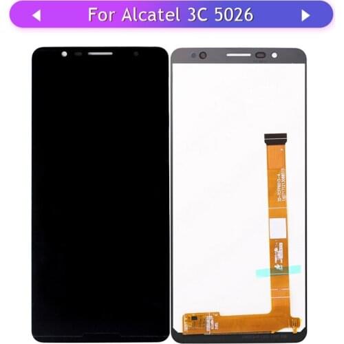 For Alcatel 3C 5026 5026A 5026D OT5026 LCD Display Touch Screen Touch Panel Glass Sensor Digitizer Assembly
