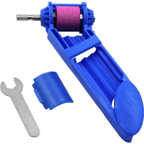 1set Corundum Grinding Wheel Drill Bit Sharpener Titanium Drill Portable Drill Bit Powered Tool Parts