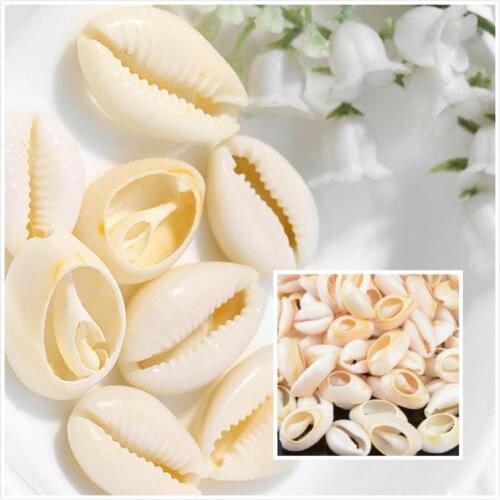 50Pcs/Lot Natural Small Sea Conch Shape shell For DIY Jewelry Making Finding Accessories Supplies Seashell Necklace Bracelet