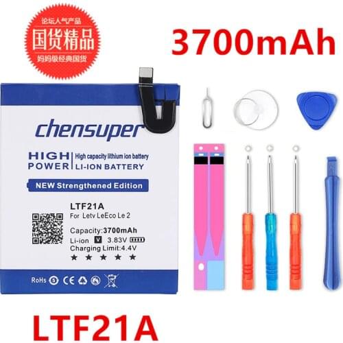 Chensuper LTF21A 3700mAh Battery For Letv LeEco Le 2 (pro) le 2S le S3 X528 X621 X625 X626 X20 X25 X620 X520 Batteries Bateria