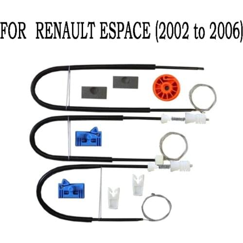 Car Electric Window Regulator Repair Kit For Renault Espace 4/5 - Doors Front Left 2002-On