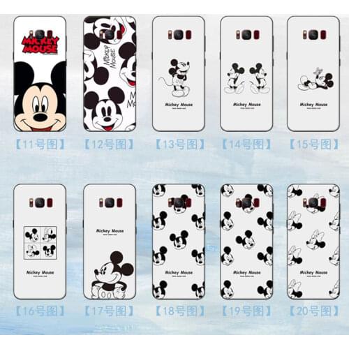 Disney Mickey Blu-ray TPU Case for Samsung Galaxy s20+ s21 ultra s20 fe s10 a51 s9 note 8 9 10 plus Phone Back Cover
